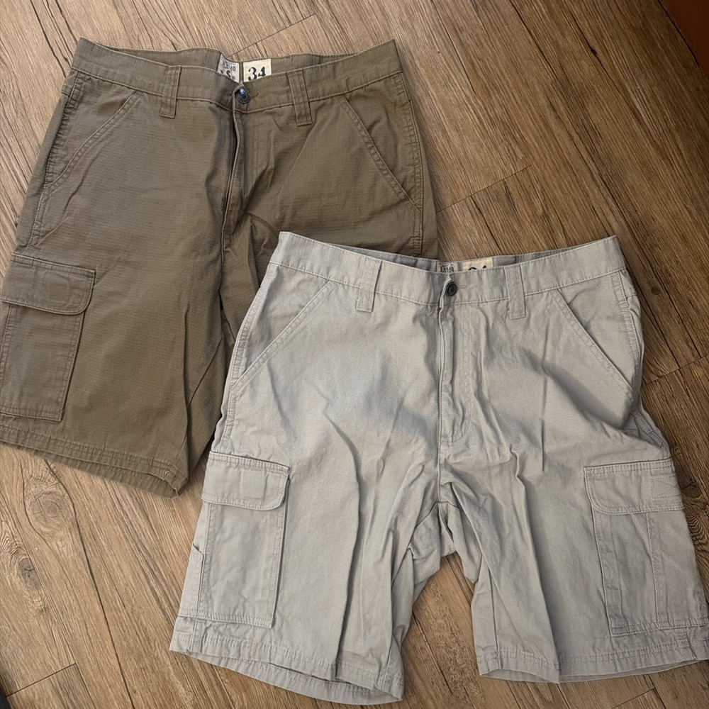 Red Head Brand Co. Cargo Shorts Men's Size 34 Fishing Outdoor 100% Cotton